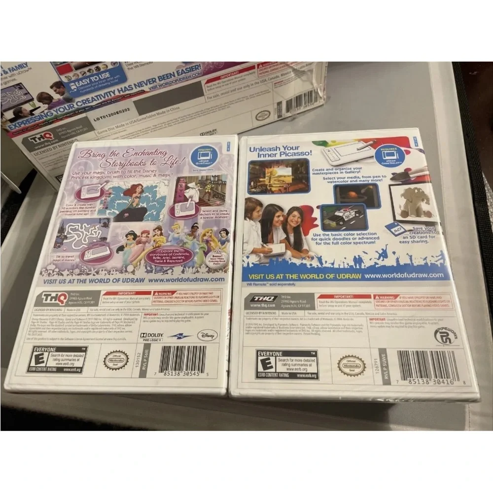 uDraw Game Tablet Studio  & Disney Princess: Enchanting Storybooks Nintendo
